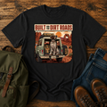 German Shorthaired Pointer overlanding shirt with GSP in 4x4 canyon scene.