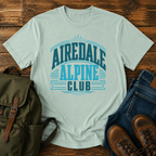 Airedale Terrier Alpine Club t-shirt design