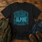 Airedale Terrier Alpine Club t-shirt design
