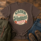 Cairn Terrier Highland Hiker t-shirt design