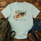 Beagle nose down t-shirt design