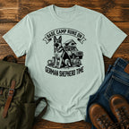 German Shepherd base camp slogan t-shirt design