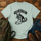 German Shepherd snack slogan t-shirt design