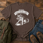 German Shepherd snack slogan t-shirt design