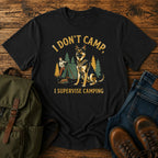 German Shepherd supervisor slogan t-shirt design