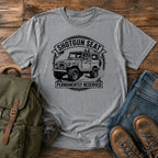 German Shepherd shotgun slogan t-shirt design