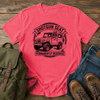 German Shepherd shotgun slogan t-shirt design