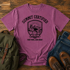 German Shepherd summit certified badge t-shirt design — "Summit Certified"