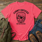 German Shepherd summit certified badge t-shirt design — "Summit Certified"