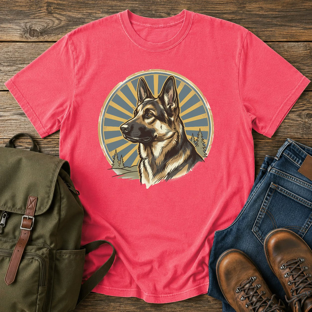 German Shepherd sable t-shirt design